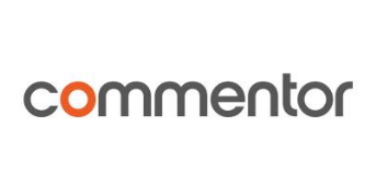 Commentor logo - white bg