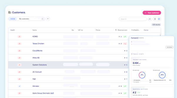 customer overview