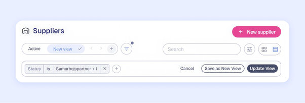 navbar visual suppliers