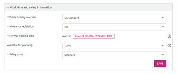 bookable time