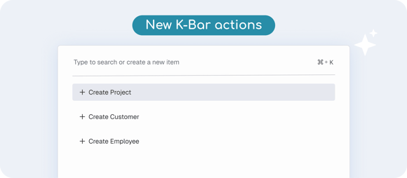 Preview of TimeLog's new K-bar