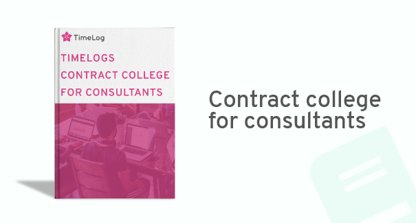TimeLog's contract college for consultants