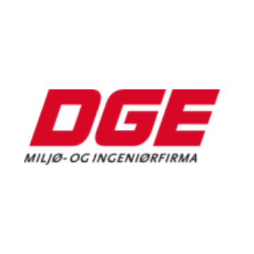 DGE logo - square white