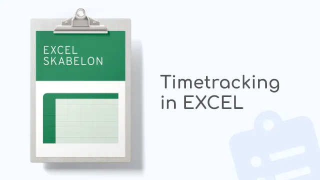 Excel Time tracking - Free template