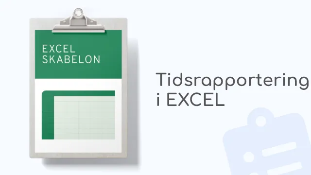 Excel tidregistrering