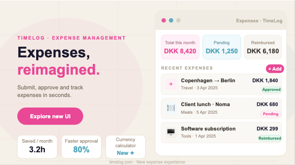The New Expense Interface