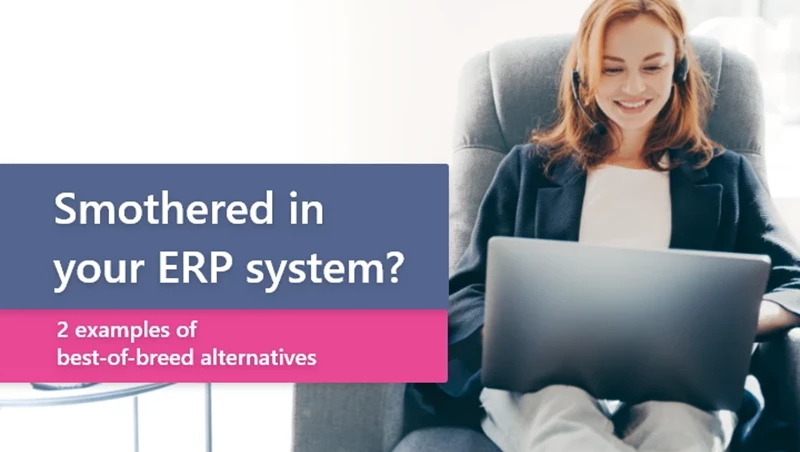 Smothered in ERP software? There's an easier solution