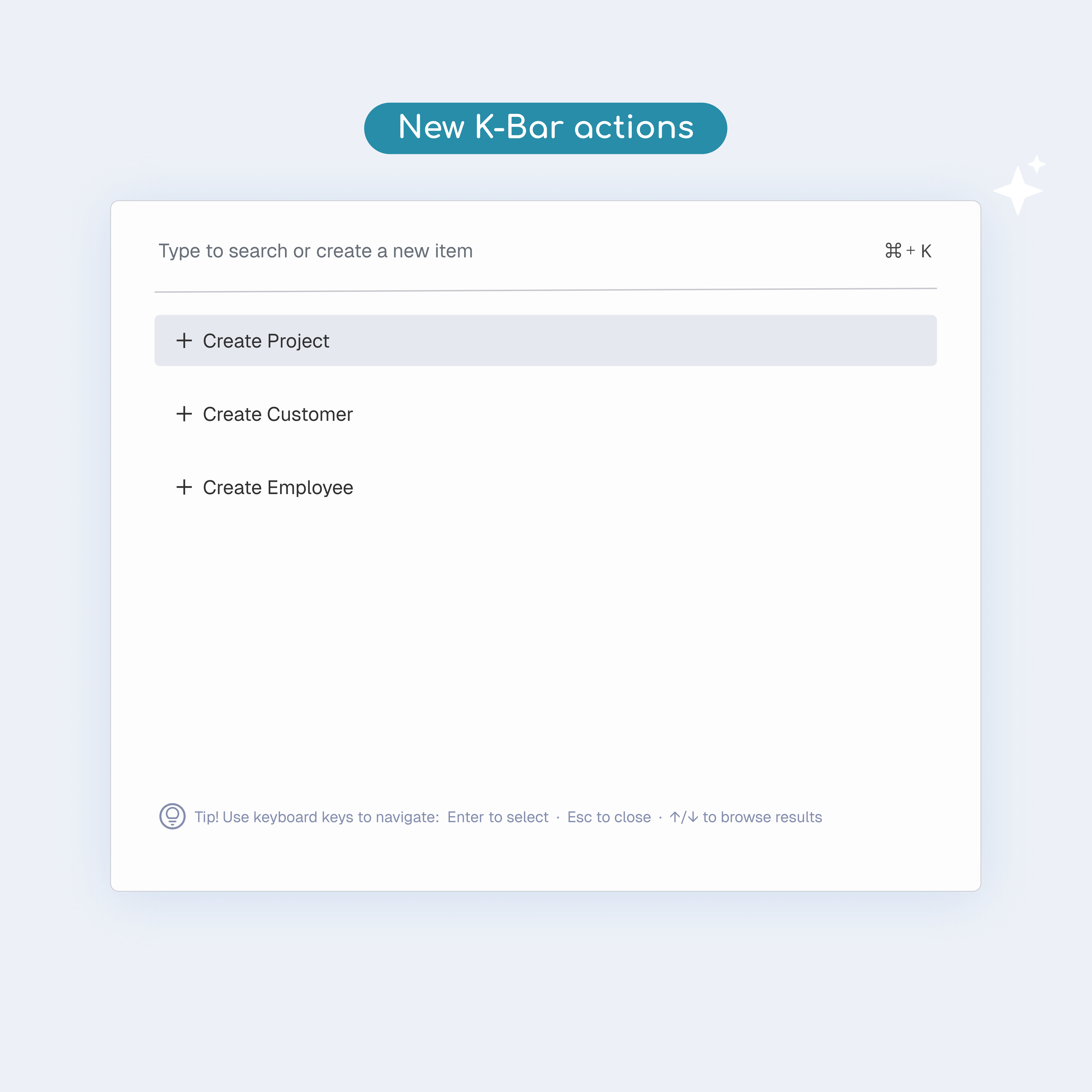 Preview of TimeLog's new K-bar
